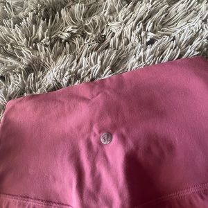 pink lululemon align leggings